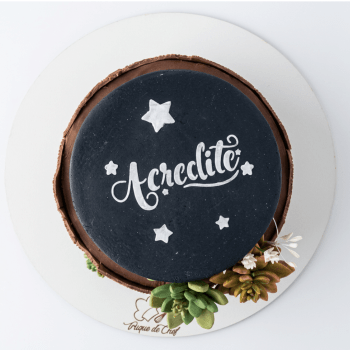 Curso Confeitaria Arcólor - Bolo decorado 19/08/26 das 13h30 às 17h